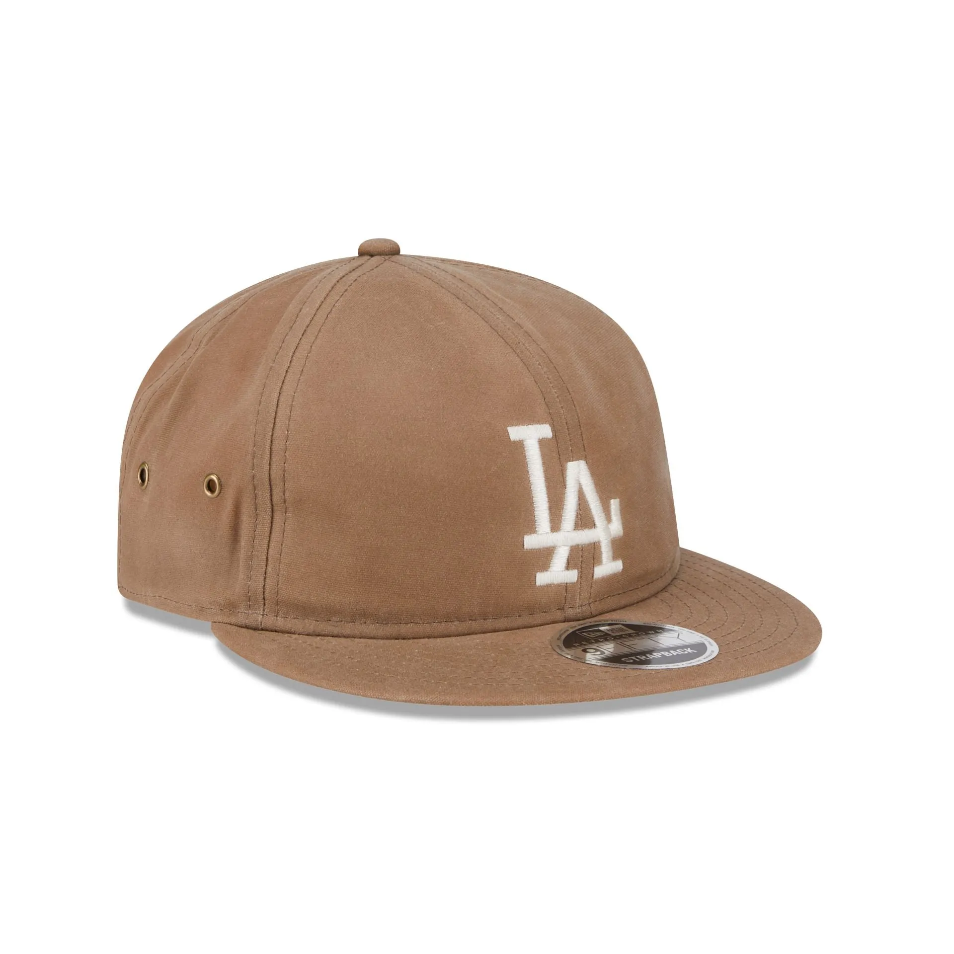 Los Angeles Dodgers Khaki Retro Crown 9FIFTY Adjustable Hat sold by New Era product image thumbnail 3