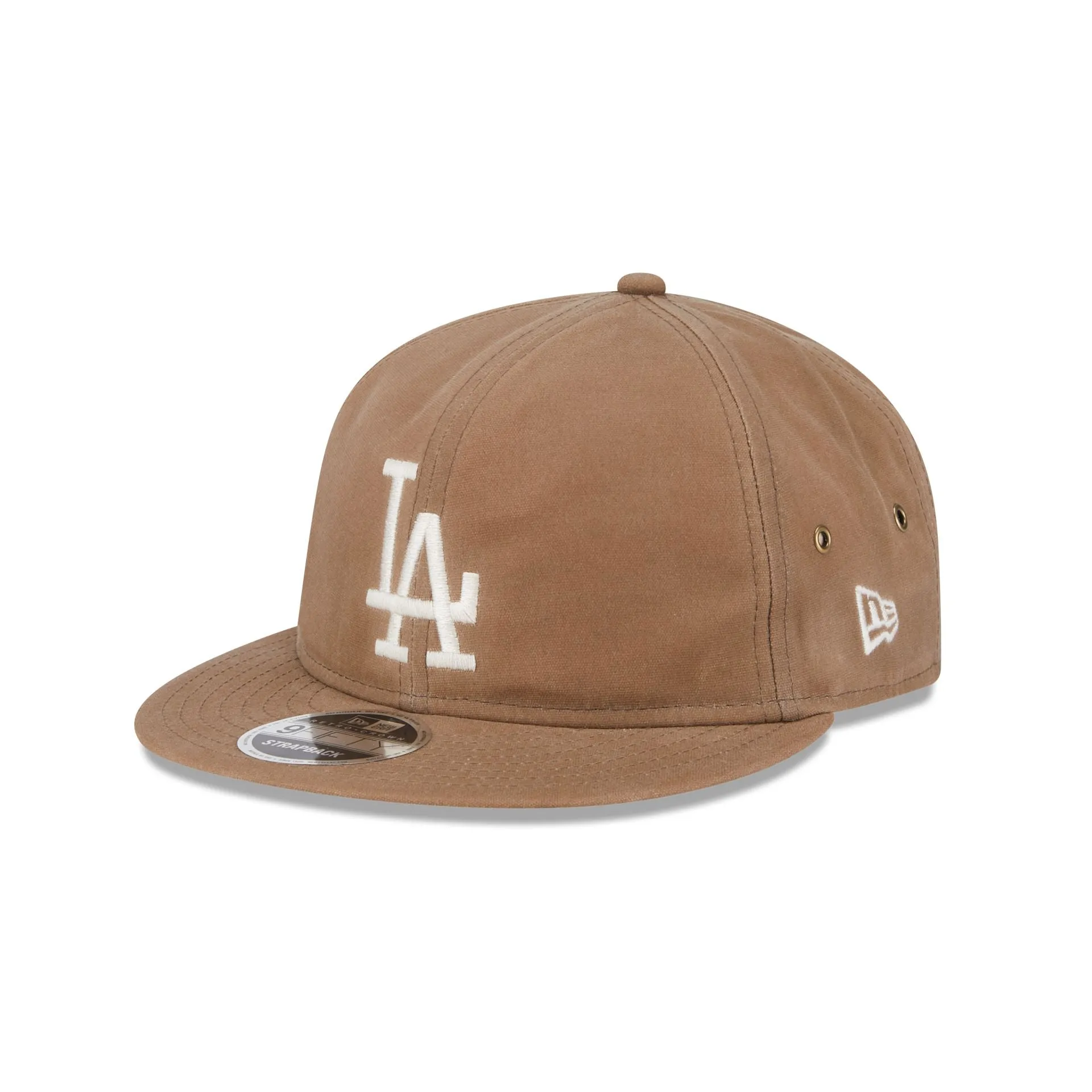 Los Angeles Dodgers Khaki Retro Crown 9FIFTY Adjustable Hat sold by New Era