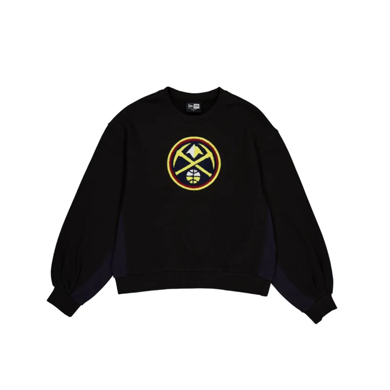 Denver Nuggets Sport Night Women's Crewneck sold by New Era