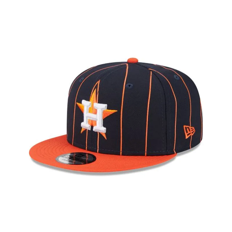 Houston Astros Throwback 9FIFTY Snapback Hat sold by New Era