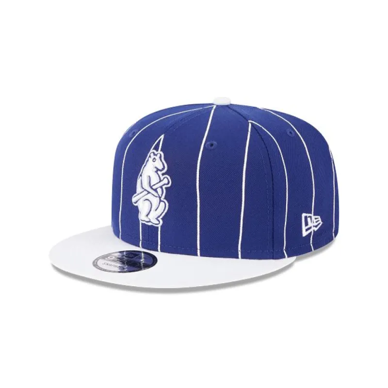 Chicago Cubs Throwback 9FIFTY Snapback Hat sold by New Era