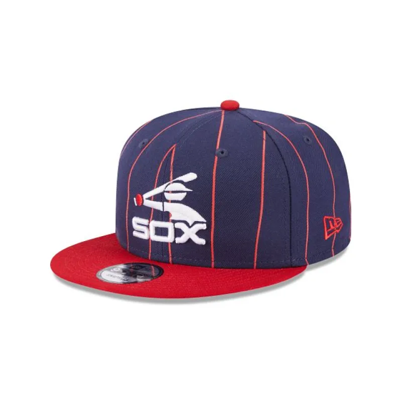 Chicago White Sox Throwback 9FIFTY Snapback Hat sold by New Era
