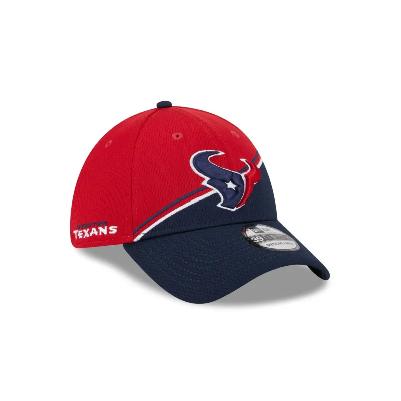 Houston Texans 2023 Sideline 39THIRTY Stretch Fit Hat sold by New Era