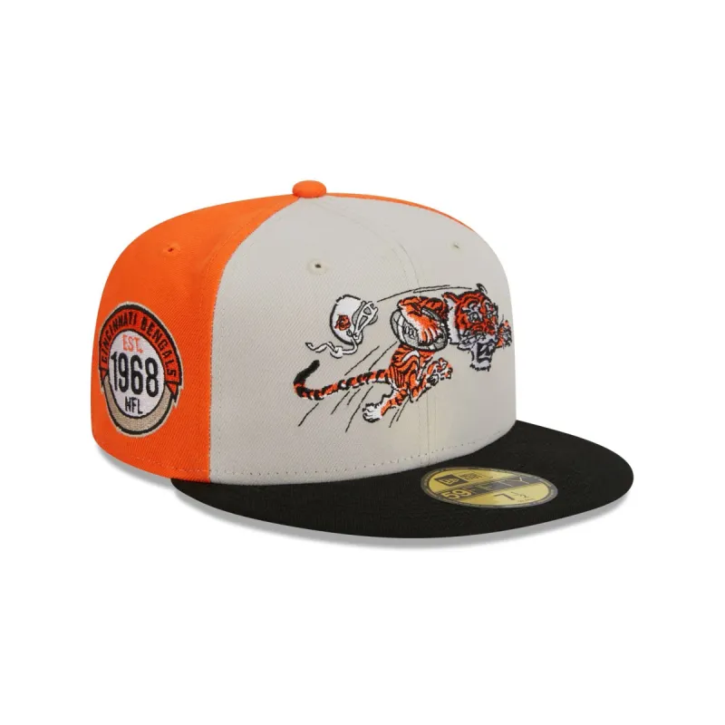Cincinnati Bengals 2023 Sideline Historic 59FIFTY Fitted Hat sold by New Era
