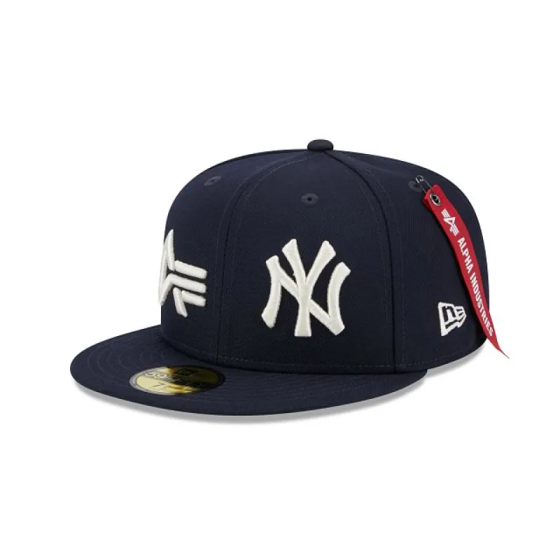Alpha Industries X New York Yankees Dual Logo 59FIFTY Fitted Hat sold by New Era