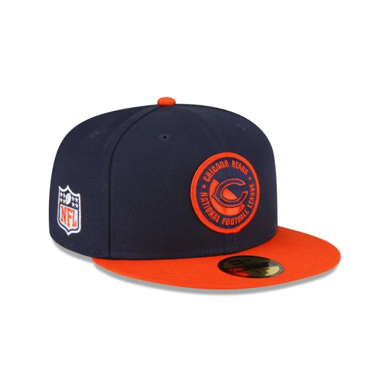 Chicago Bears 2023 Sideline Team Patch 59FIFTY Fitted Hat sold by New Era