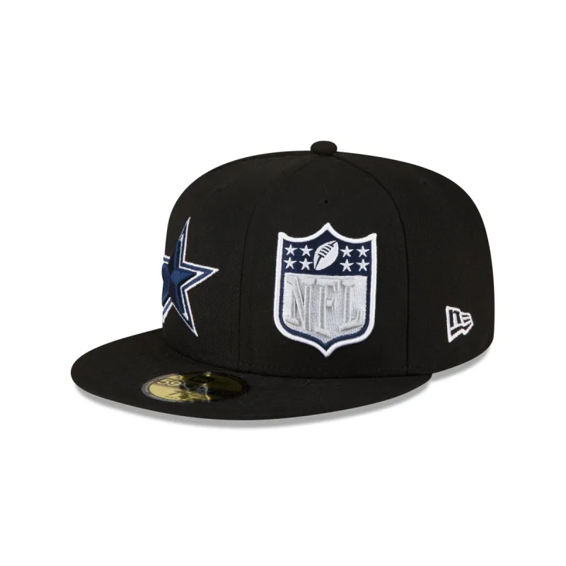 Dallas Cowboys 2023 Sideline Black 59FIFTY Fitted Hat sold by New Era