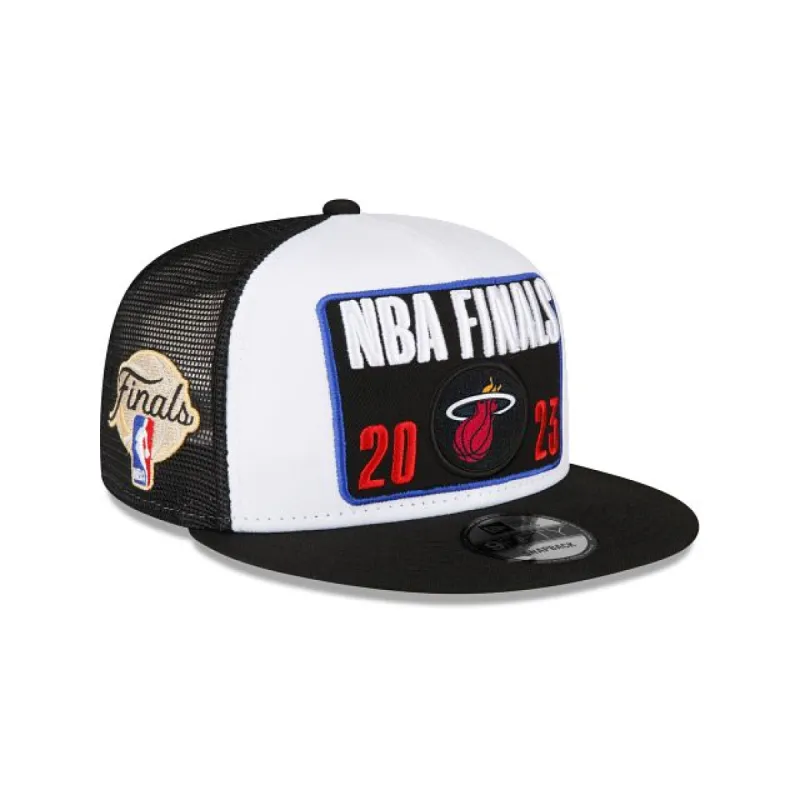 Miami Heat 2023 NBA Finals Edition Locker Room 9FIFTY Snapback Hat sold by New Era
