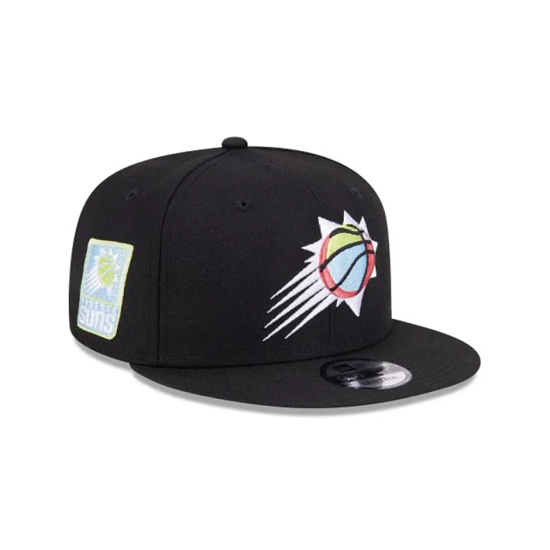 Phoenix Suns Color Pack Black 9FIFTY Snapback Hat sold by New Era