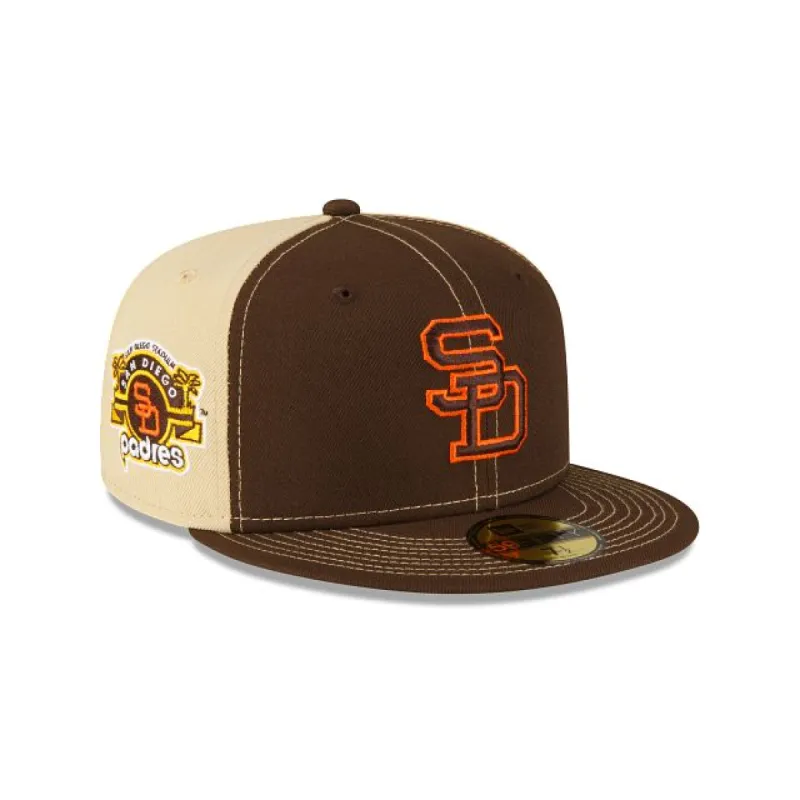 Just Caps Two Tone Team San Diego Padres 59FIFTY Fitted Hat sold by New Era