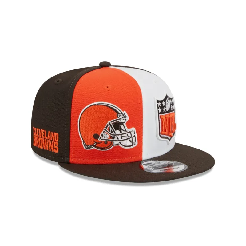 Cleveland Browns 2023 Sideline 9FIFTY Snapback Hat sold by New Era