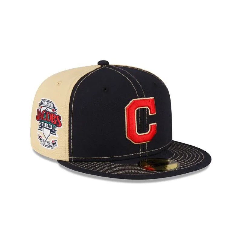 Just Caps Two Tone Team Cleveland Guardians 59FIFTY Fitted Hat sold by New Era