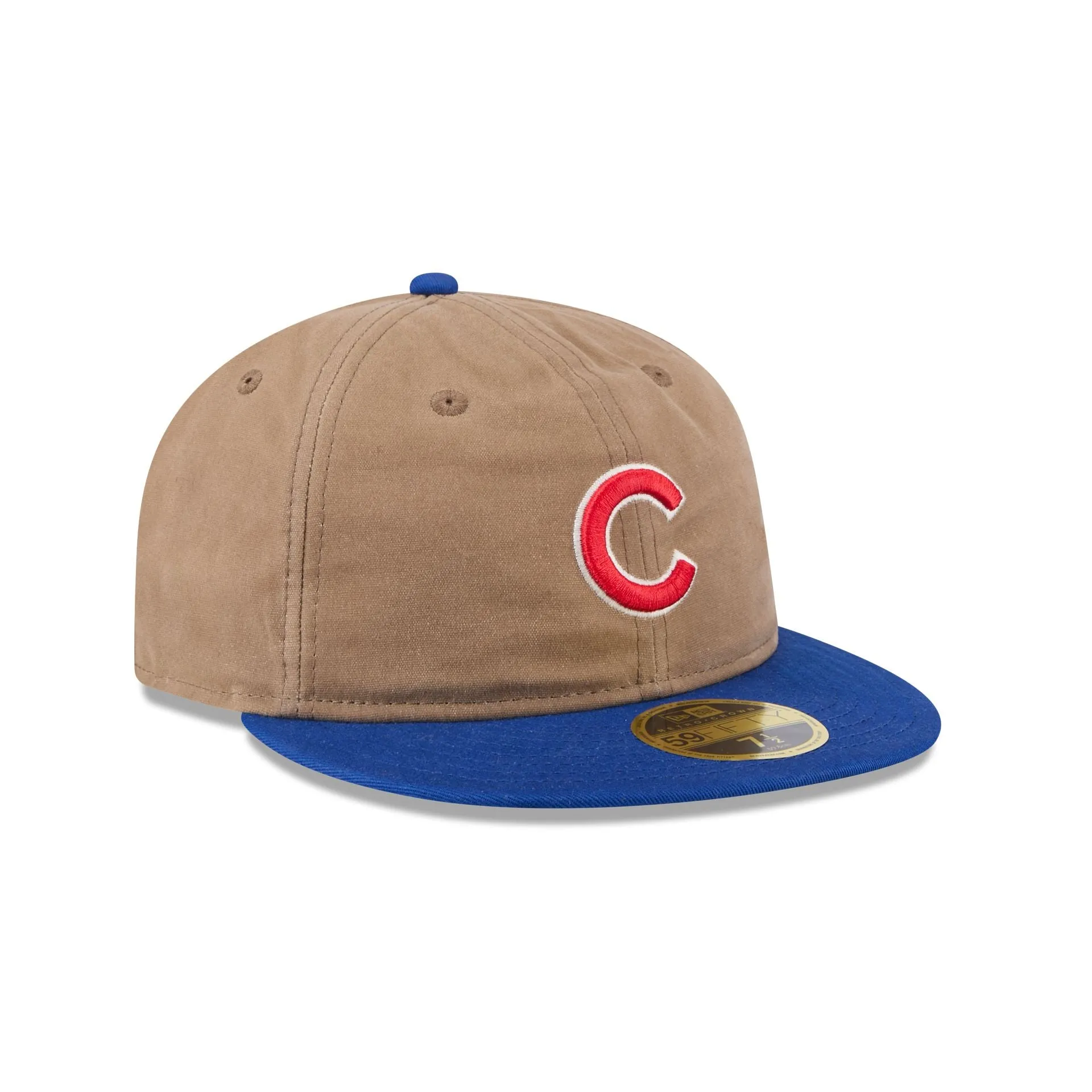Chicago Cubs Wax Canvas Retro Crown 59FIFTY Fitted Hat sold by New Era product image thumbnail 3