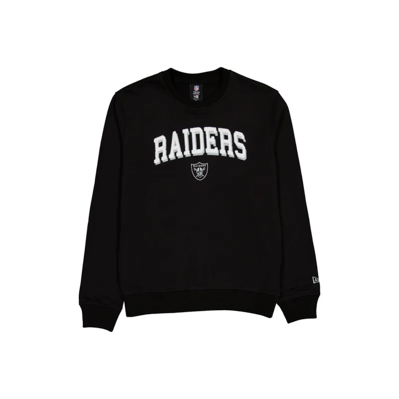 Las Vegas Raiders Sport Night Black Crewneck sold by New Era
