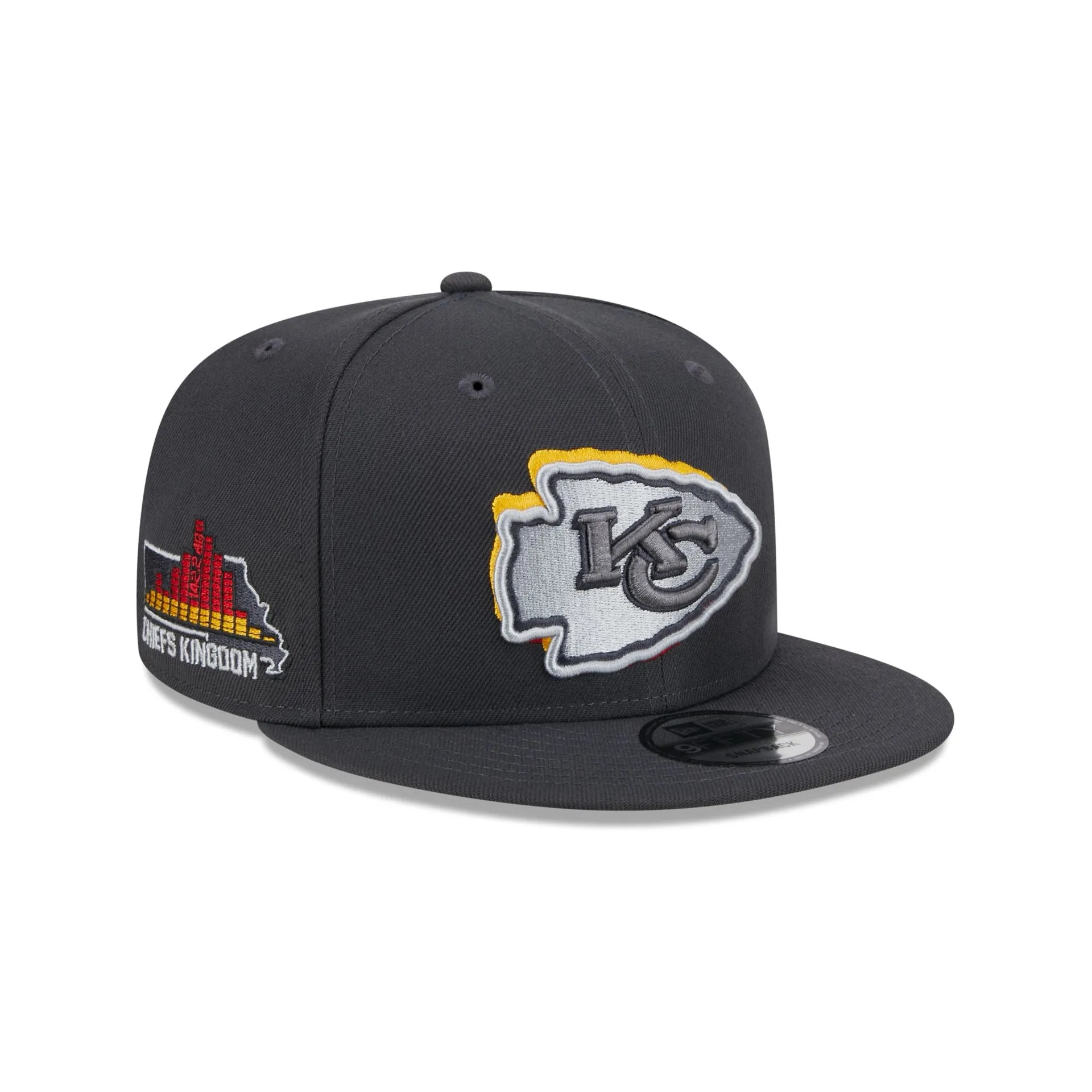 Kansas City Chiefs 2024 Draft 9FIFTY Snapback Hat sold by New Era