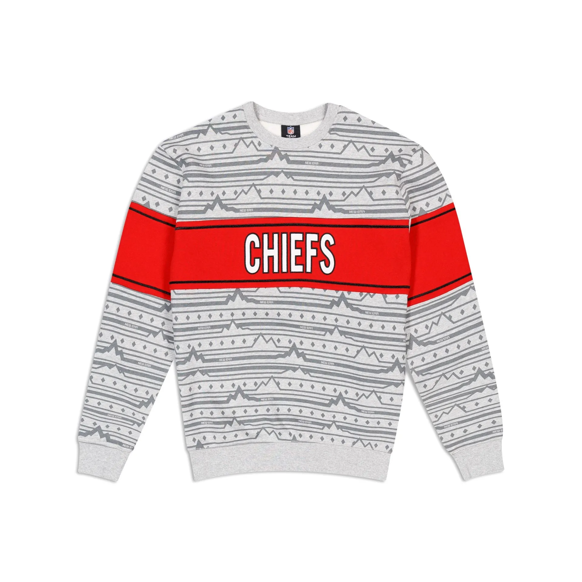 Kansas City Chiefs Lift Pass Crewneck sold by New Era