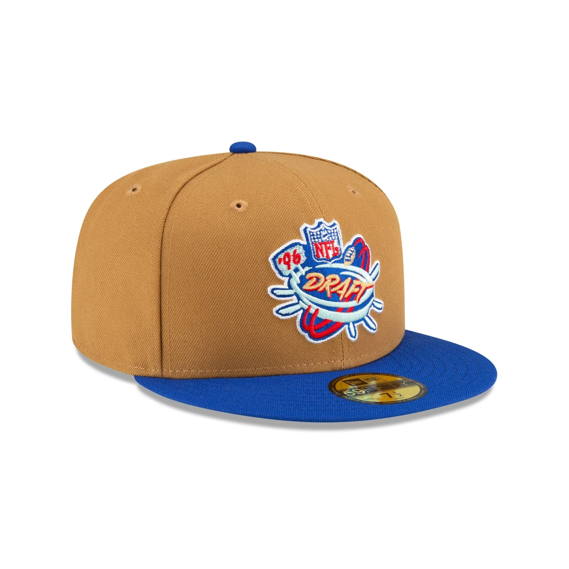 Just Caps Retro NFL Draft San Francisco 49ers 59FIFTY Fitted Hat sold by New Era product image thumbnail 3