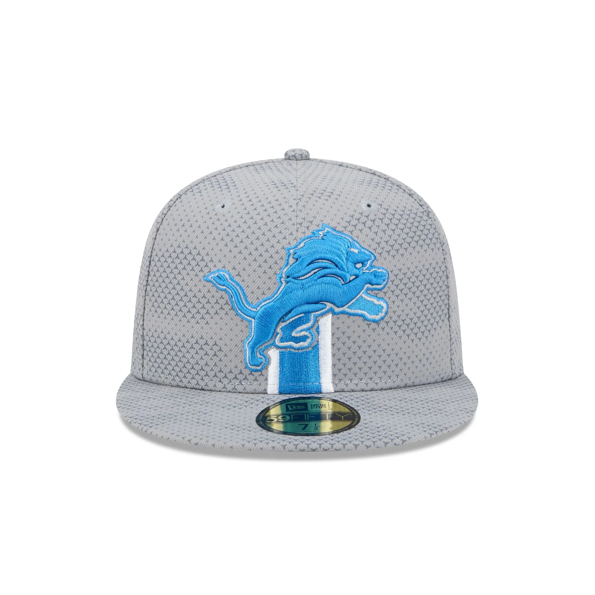 Detroit Lions 2024 Sideline Gray 59FIFTY Fitted Hat sold by New Era product image thumbnail 2