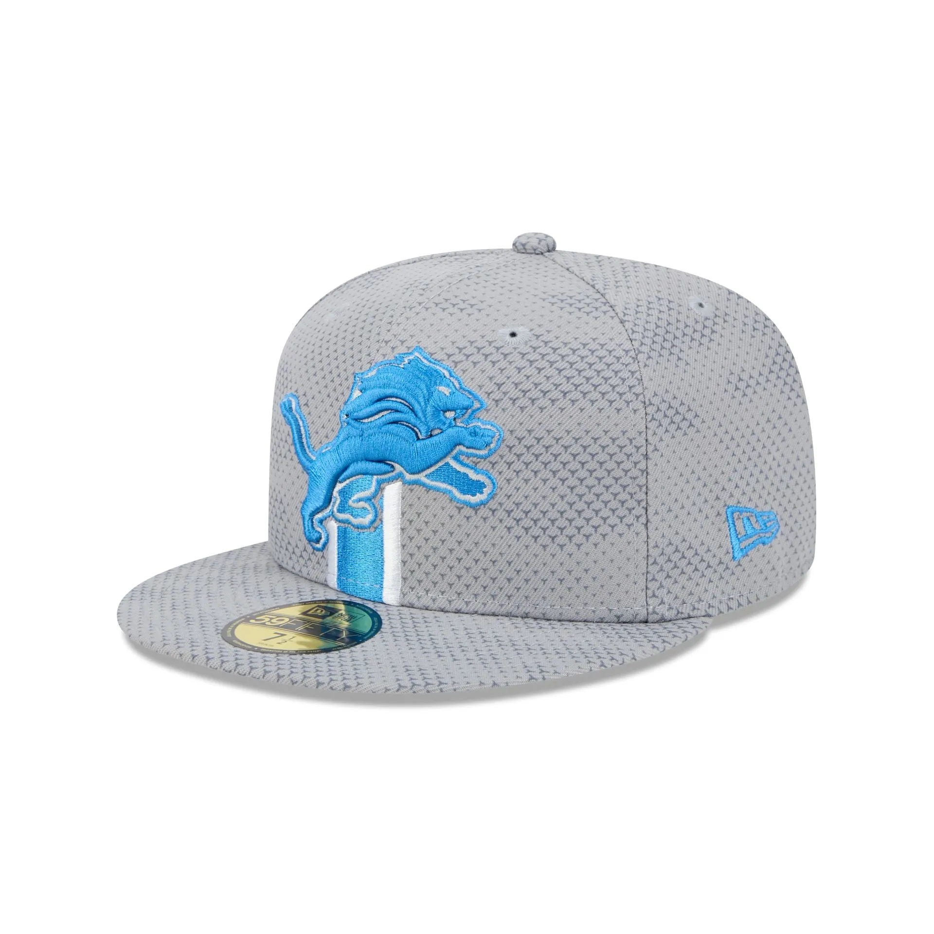 Detroit Lions 2024 Sideline Gray 59FIFTY Fitted Hat sold by New Era product image thumbnail 3