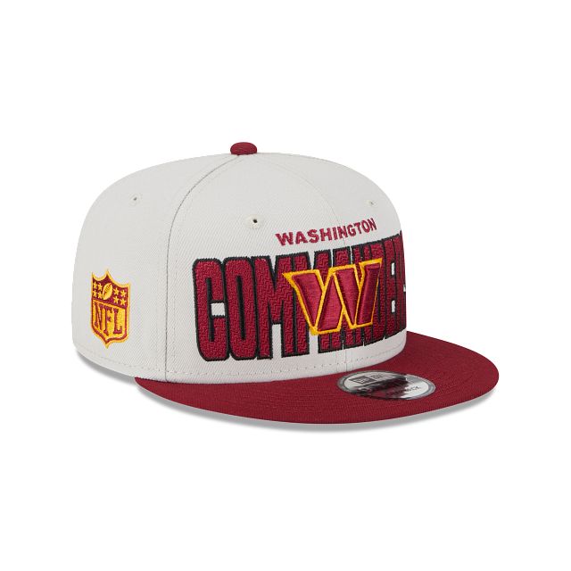 Washington Commanders 2023 Draft 9FIFTY Snapback Hat sold by New Era
