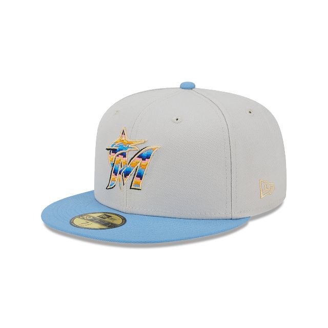 Miami Marlins Beach Front 59FIFTY Fitted Hat sold by New Era