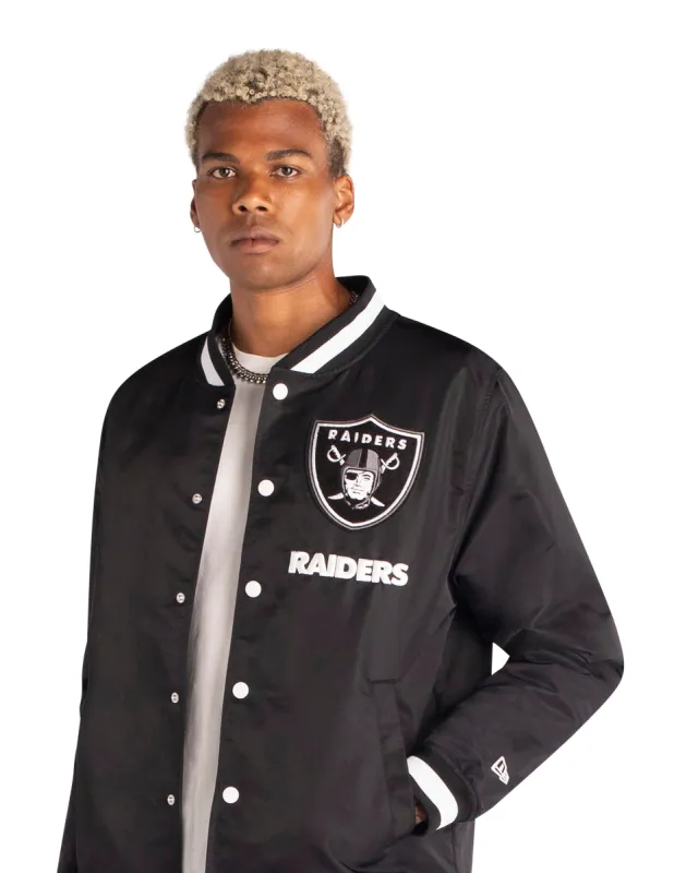 Las Vegas Raiders Logo Select Black Jacket sold by New Era