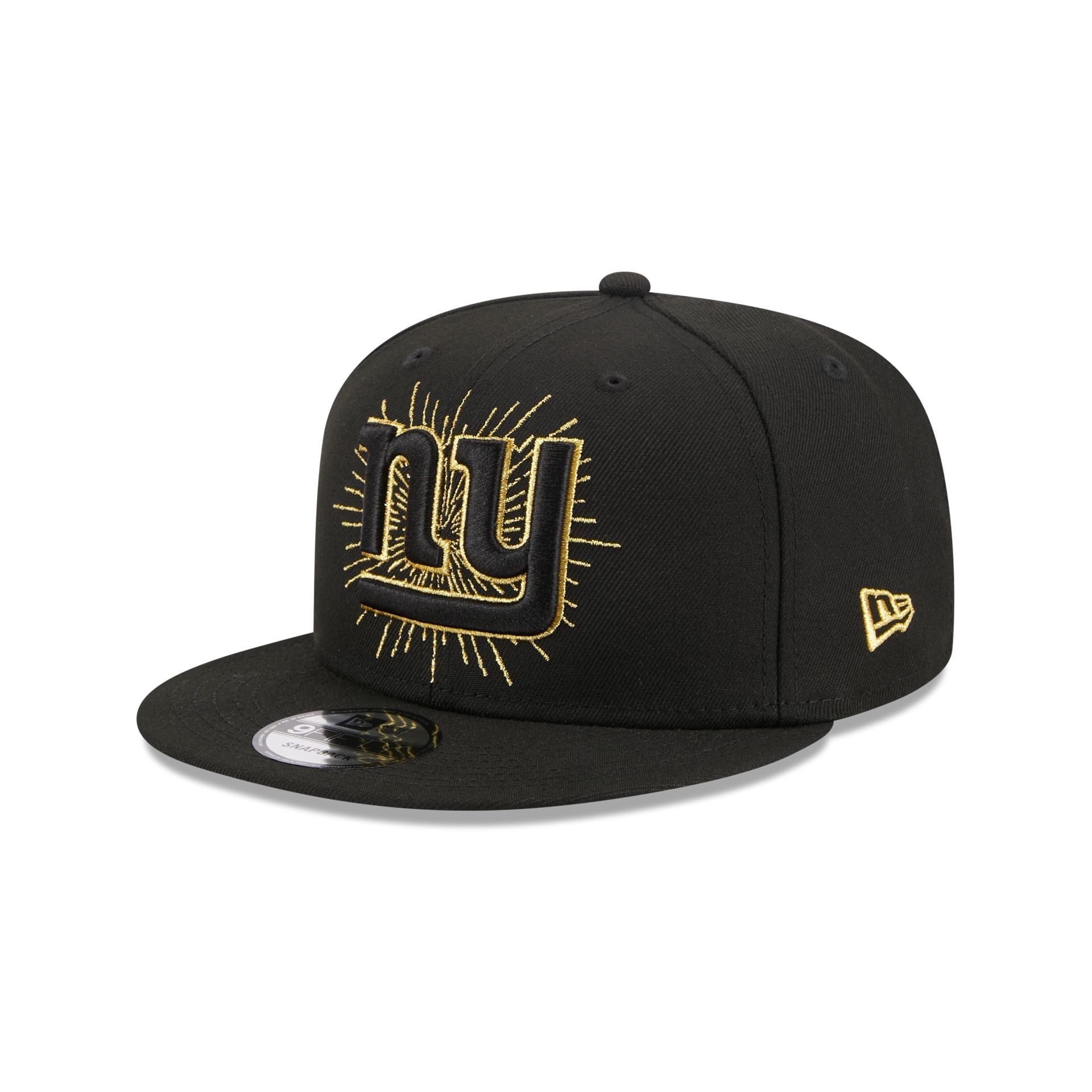 New York Giants Metallic Logo 9FIFTY Snapback Hat sold by New Era