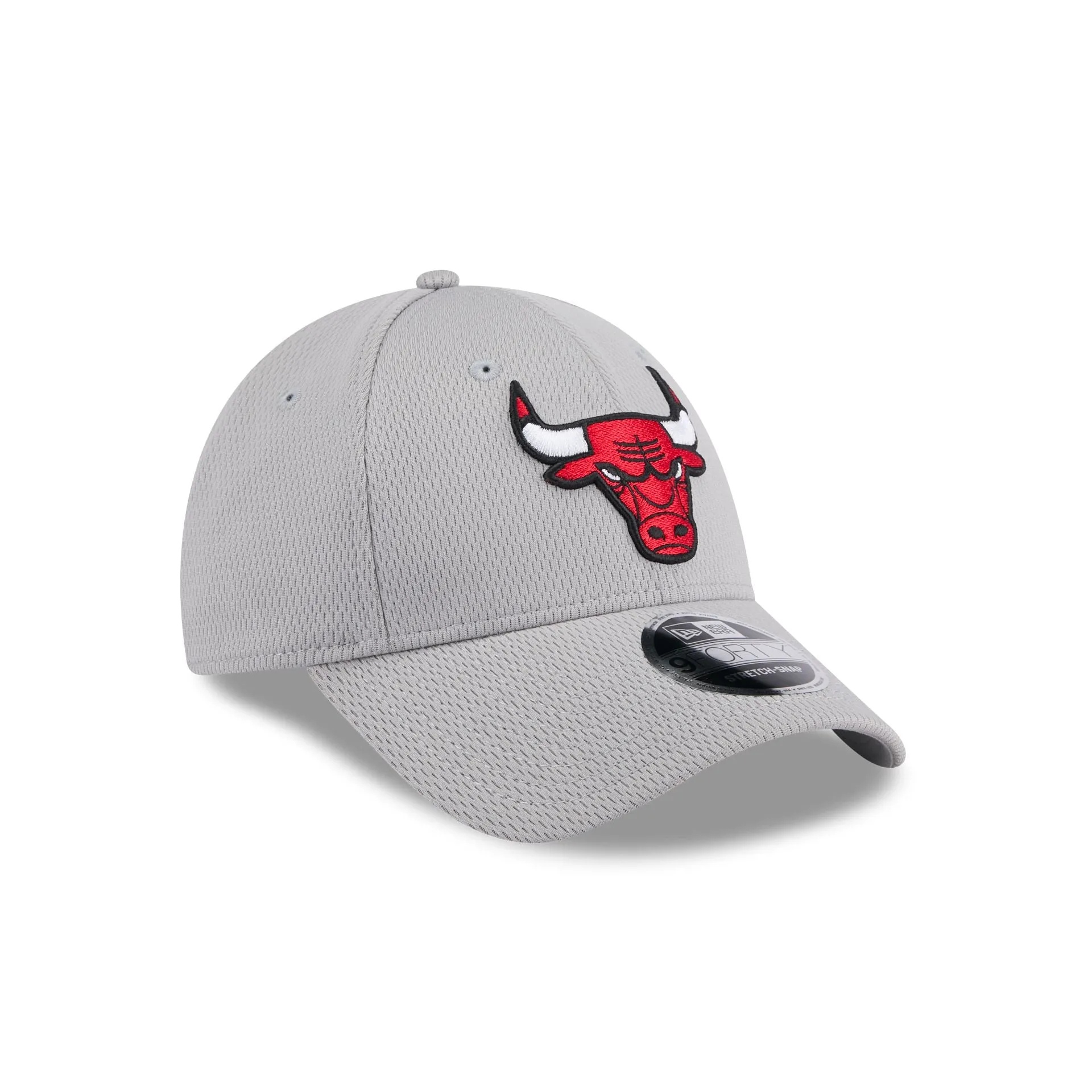 Chicago Bulls Gray 9FORTY Stretch-Snap Hat sold by New Era product image thumbnail 3