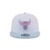 Chicago Bulls Color Pack White 9FIFTY Snapback Hat sold by New Era