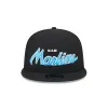Miami Marlins Wordmark 9FIFTY Snapback Hat sold by New Era