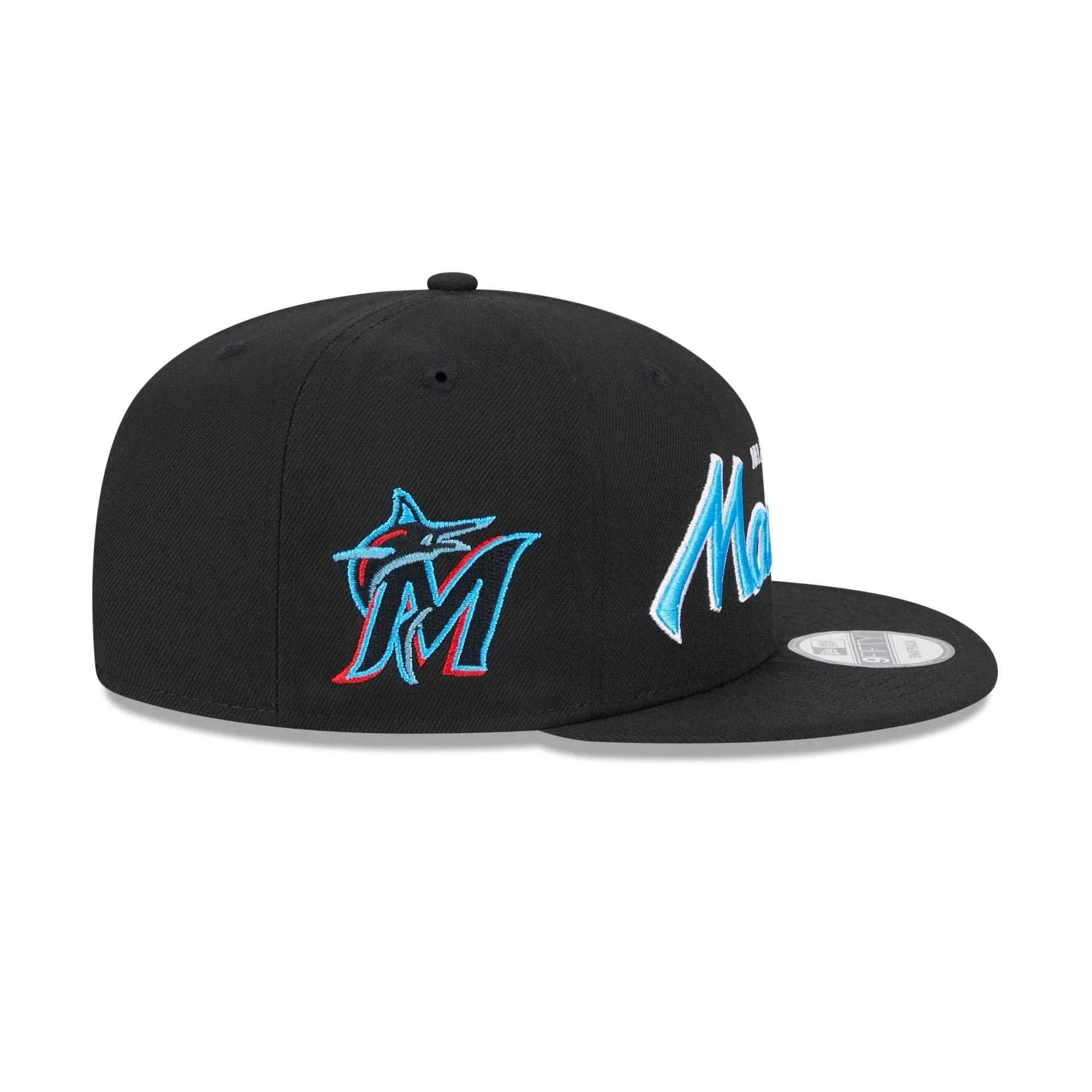 Miami Marlins Wordmark 9FIFTY Snapback Hat sold by New Era product image thumbnail 5