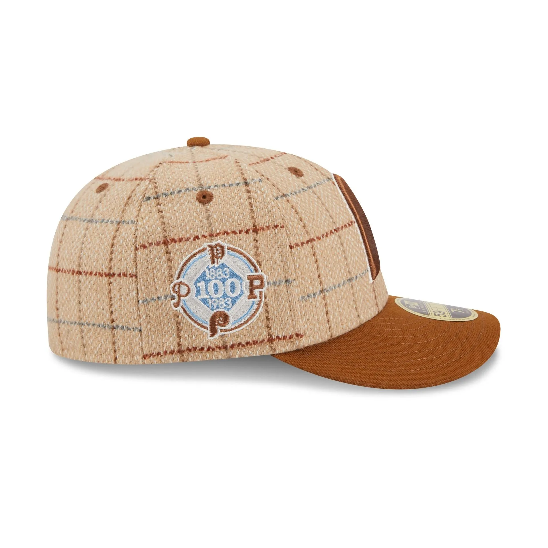 Philadelphia Phillies Herringbone Check Low Profile 59FIFTY Fitted Hat sold by New Era product image thumbnail 4