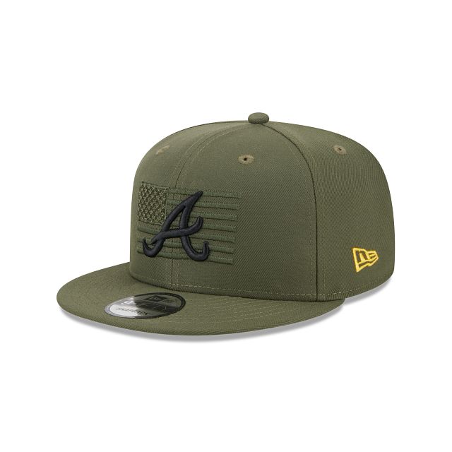 Atlanta Braves Armed Forces Day 2023 9FIFTY Snapback Hat sold by New Era product image thumbnail 3