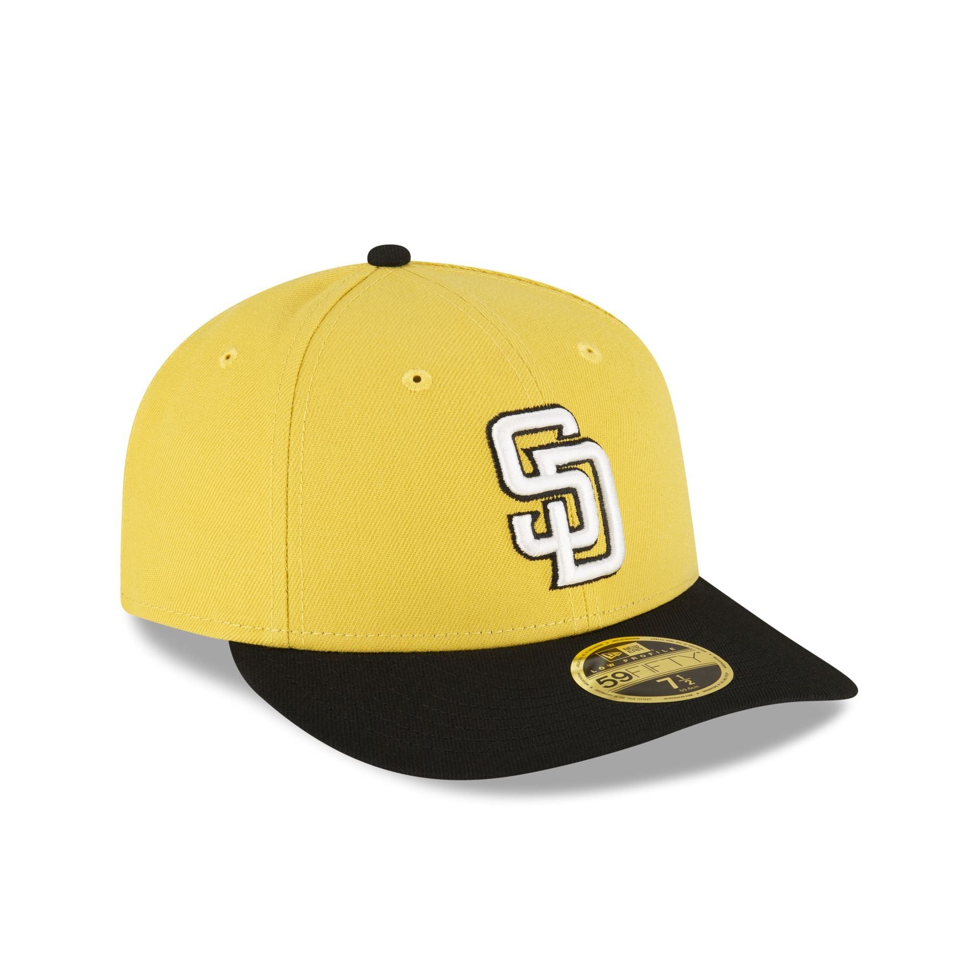 San Diego Padres Chartreuse Crown Low Profile 59FIFTY Fitted Hat sold by New Era product image thumbnail 3