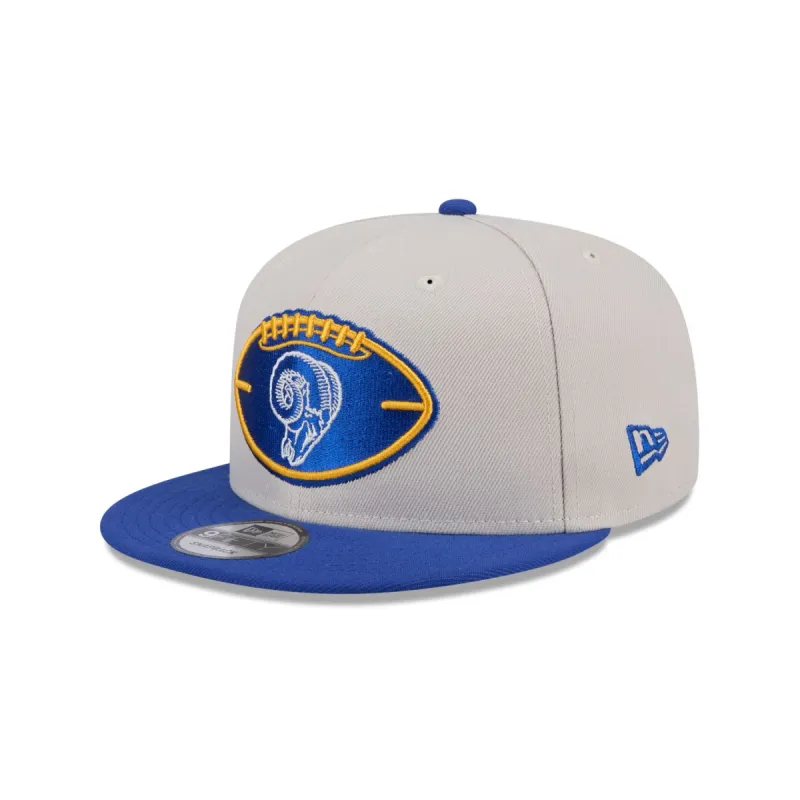 Los Angeles Rams 2024 Historic Sideline 9FIFTY Snapback Hat sold by New Era