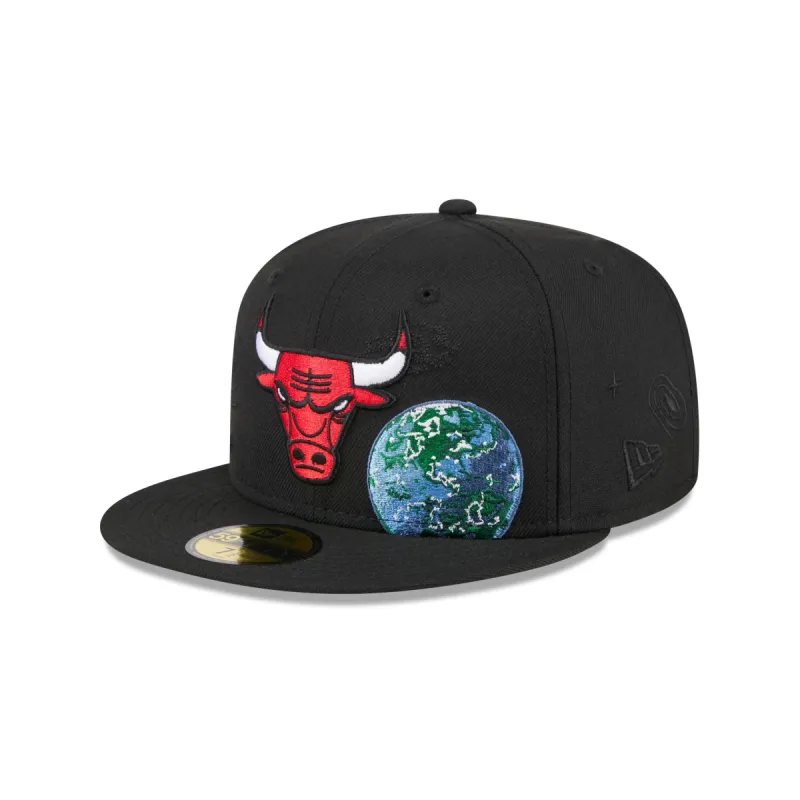 Chicago Bulls Global 59FIFTY Fitted Hat sold by New Era