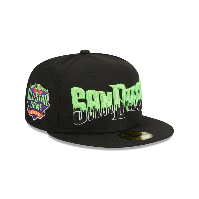 San Diego Padres Slime Drip 59FIFTY Fitted Hat sold by New Era
