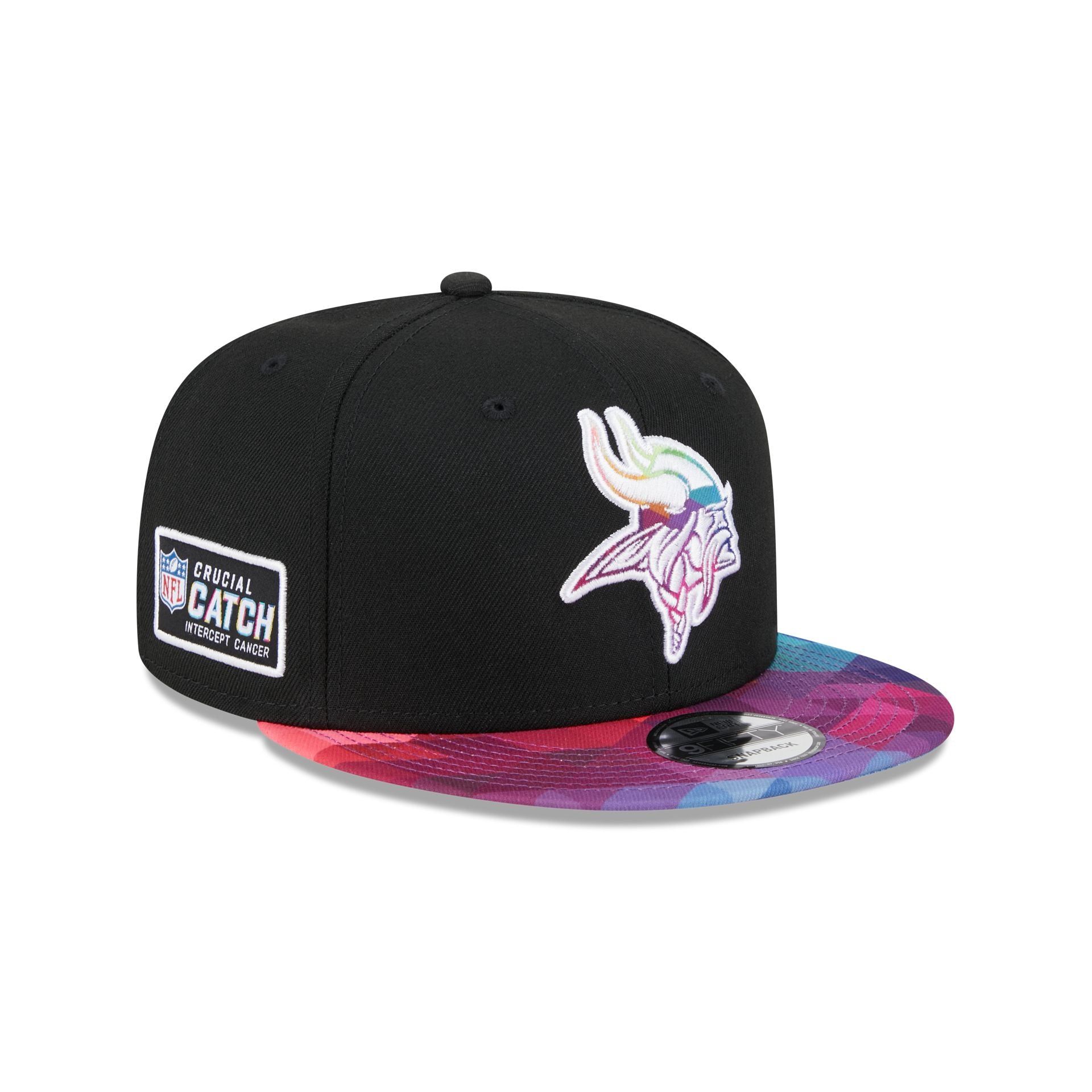 Minnesota Vikings 2023 Crucial Catch 9FIFTY Snapback Hat sold by New Era product image thumbnail 3