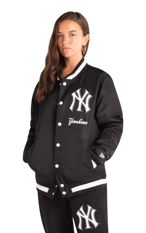 New York Yankees Logo Select Black Jacket sold by New Era