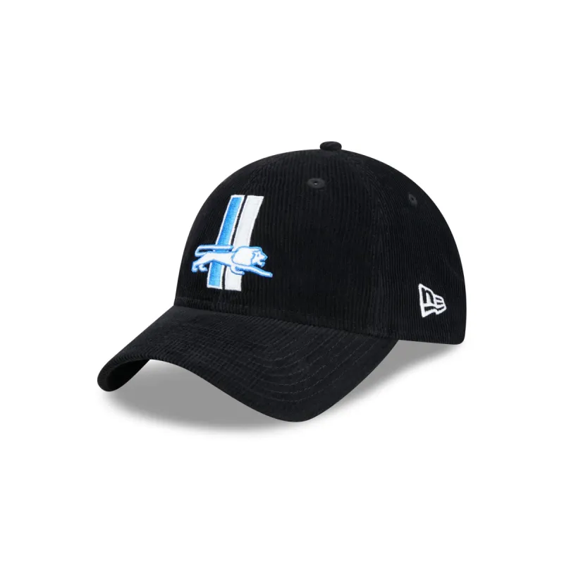 Detroit Lions Corded 9TWENTY Adjustable Hat sold by New Era