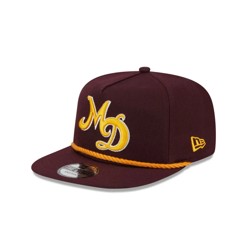 Miami Dolphins Spice Plum Golfer Hat sold by New Era