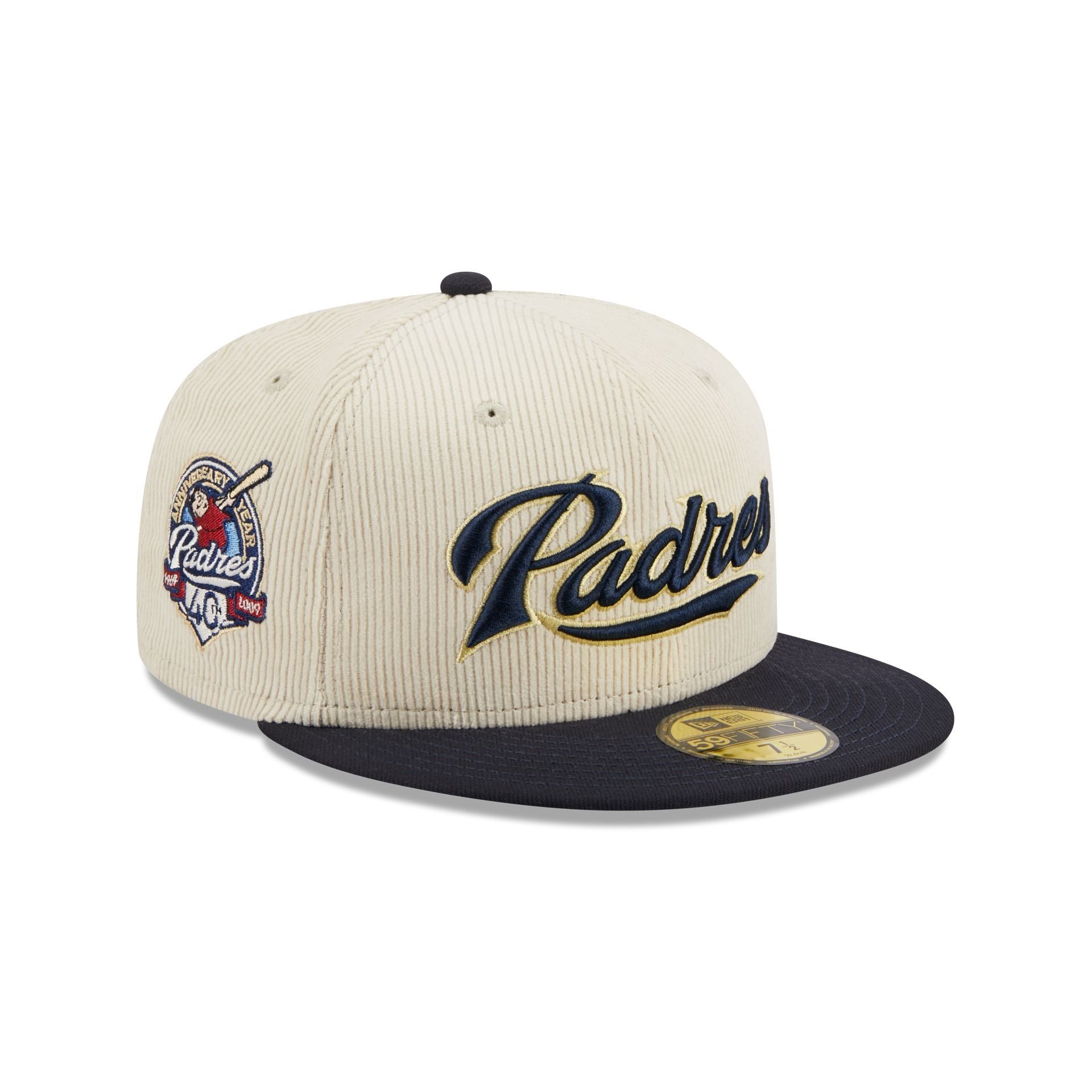 San Diego Padres Cord Classic 59FIFTY Fitted Hat sold by New Era