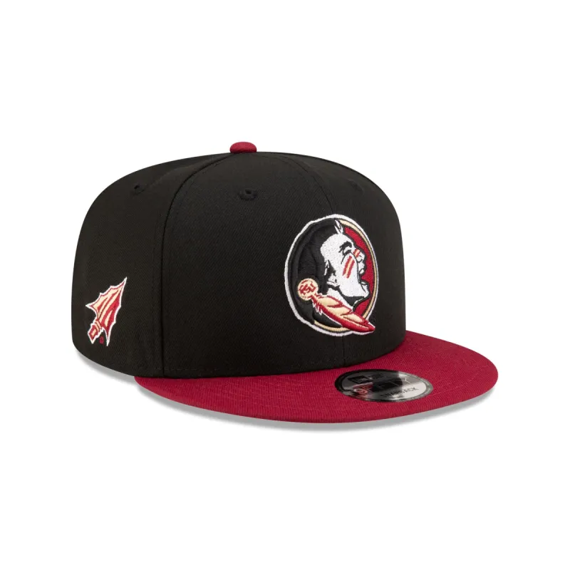 Florida State Seminoles Black 9FIFTY Snapback Hat sold by New Era