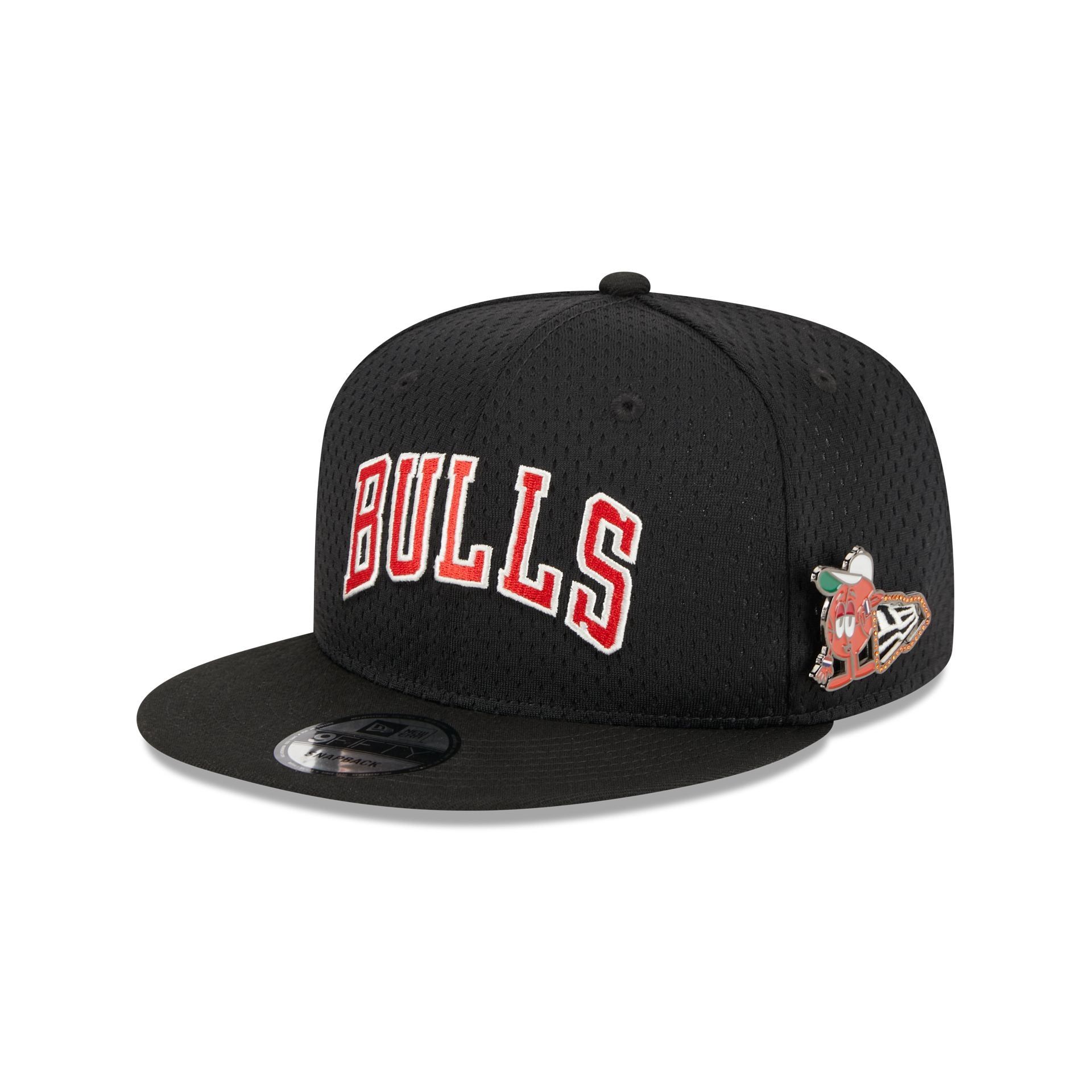 Chicago Bulls Post-Up Pin 9FIFTY Snapback Hat sold by New Era