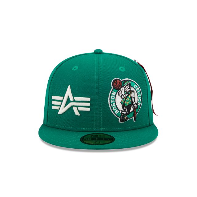 Alpha Industries X Boston Celtics Dual Logo 59FIFTY Fitted Hat sold by New Era product image thumbnail 2