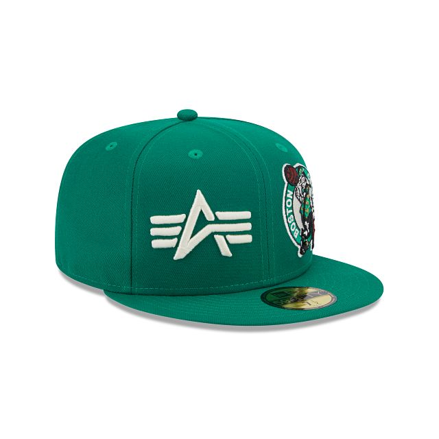 Alpha Industries X Boston Celtics Dual Logo 59FIFTY Fitted Hat sold by New Era product image thumbnail 3