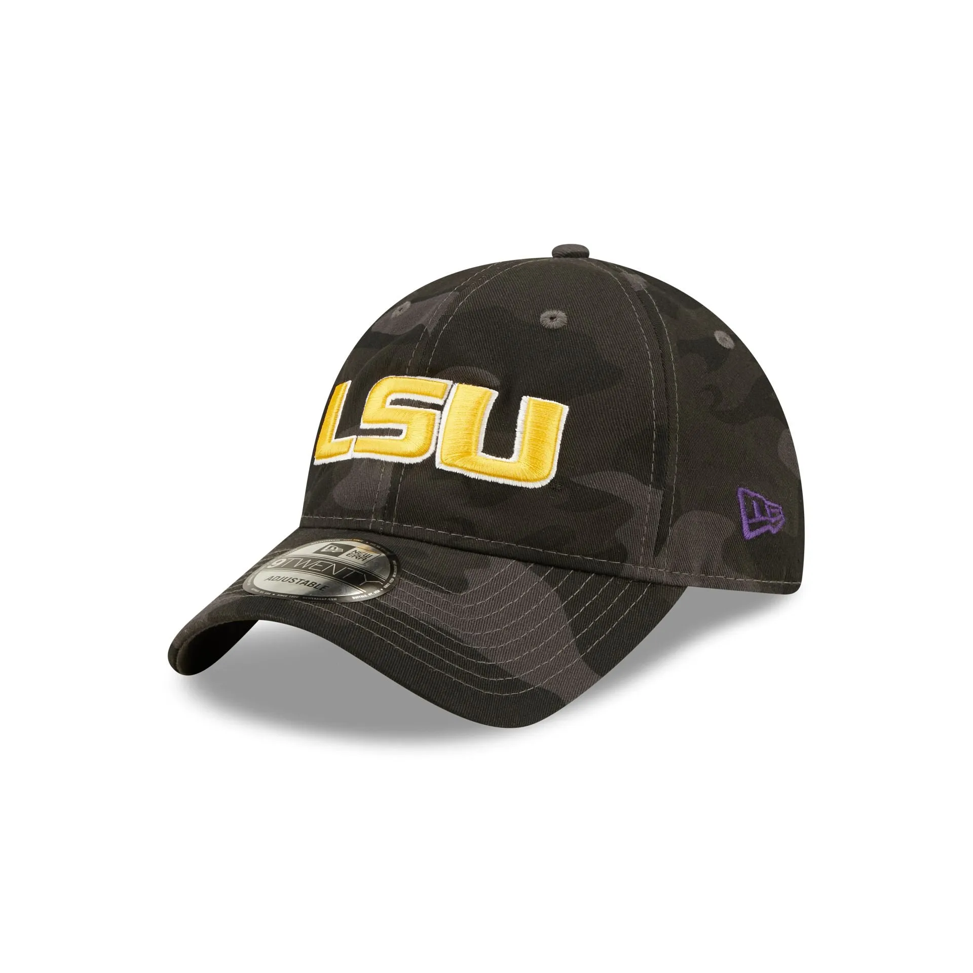 LSU Tigers Camo 9TWENTY Adjustable Hat sold by New Era