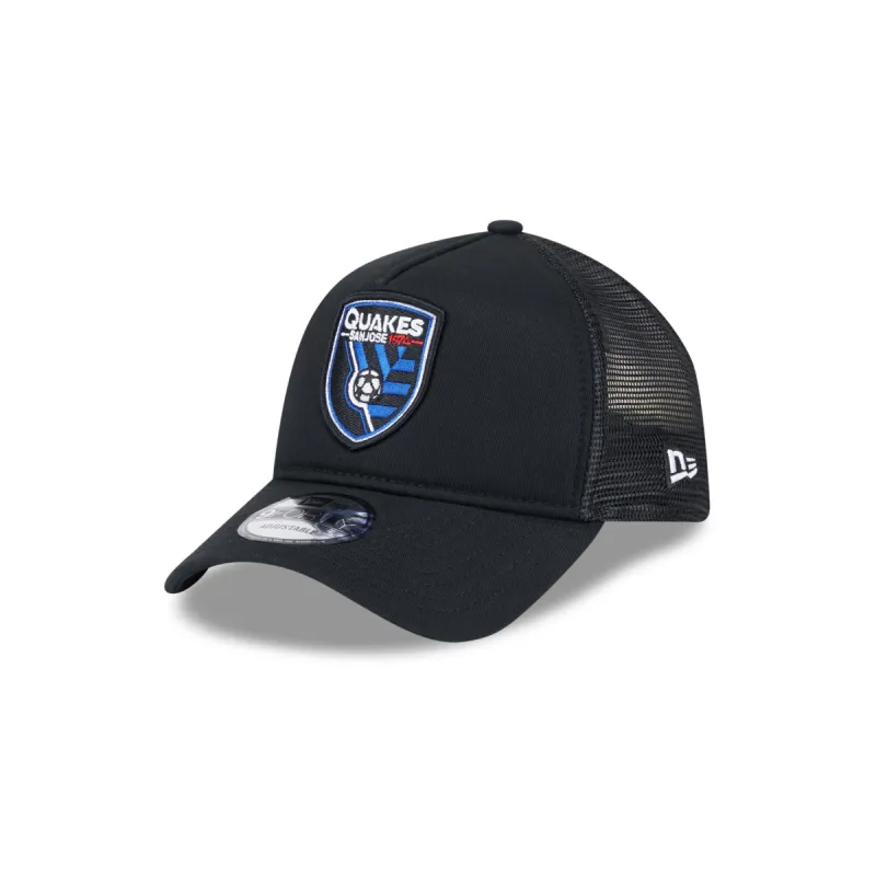San Jose Earthquakes Team 9FORTY A-Frame Snapback Hat sold by New Era