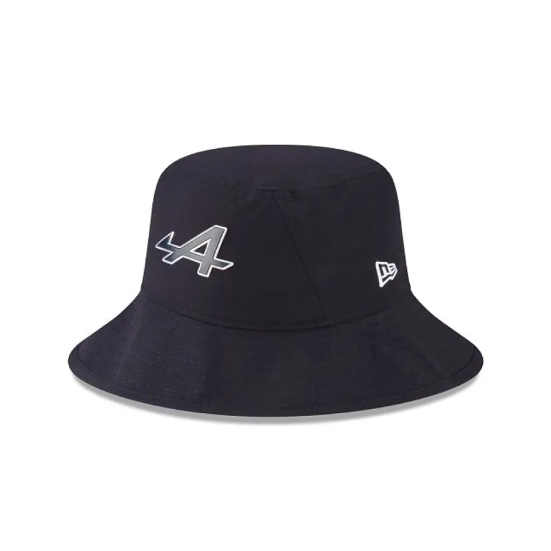 Alpine F1 Team Iridescent Logo Bucket Hat sold by New Era