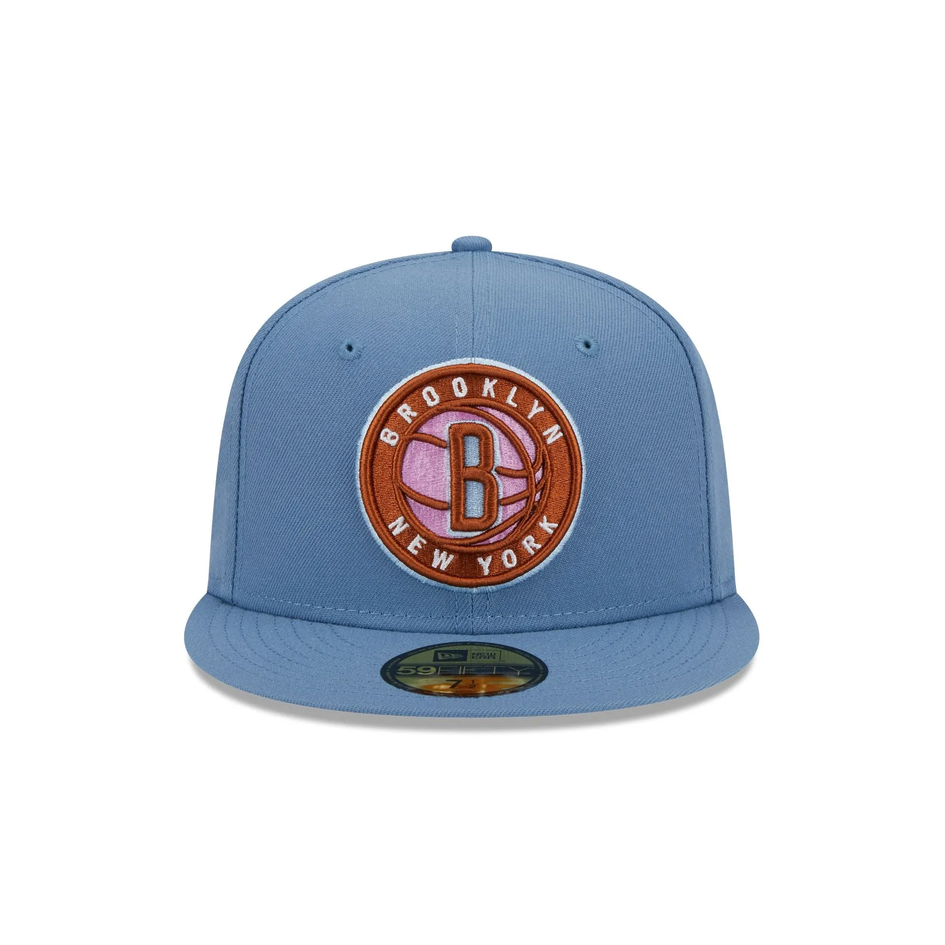 Brooklyn Nets Color Pack Faded Blue 59FIFTY Fitted Hat sold by New Era product image thumbnail 2